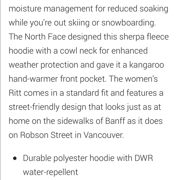 North face Riit pullover - Picture 6 of 7